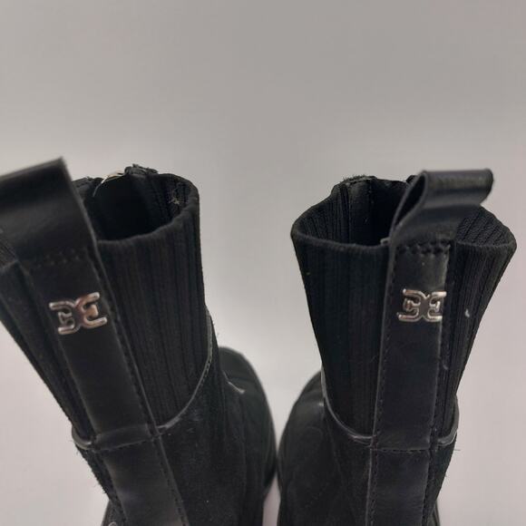 Sam Edelman Leone Lug Zipper Sole Chelsea Boots Size 8.5 M - Picture 5 of 8